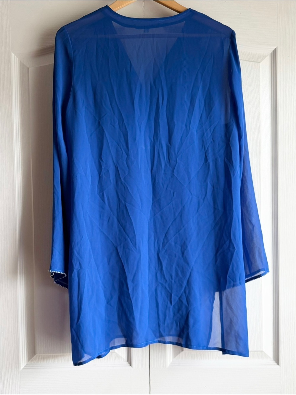 ANTONIO MELANI Jeweled Sheer Swimsuit Coverup Tunic - Picture 7 of 10